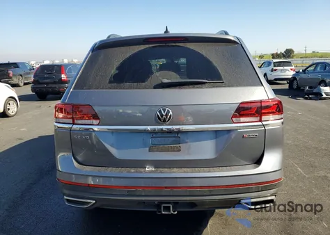 2021 Volkswagen Atlas Se из США, поврежденный, VIN 1V2HR2CA6MC558169